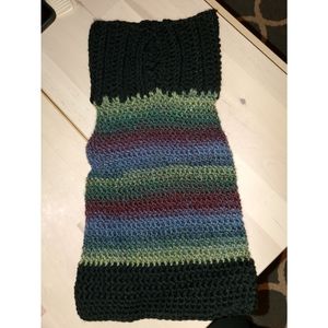 Crocheted dog sweater S/M